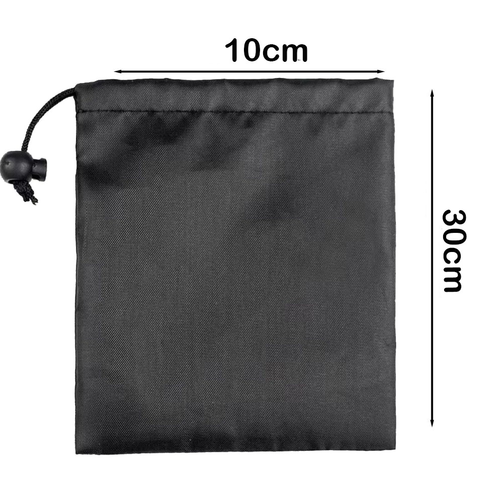 Cosmetic Bags - กระเป๋าเก็บของแบบมีเชือกรูด New Drawst กระเป๋าผ้าไนลอนแบบพกพา กันน้ำ กันฝุ่น