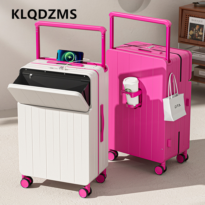 Front Opening Laptop Luggage 24 Inch - กระเป๋าเดินทางอเนกประสงค์ KLQDZMS แบบเปิดด้านหน้า พร้อมช่องใส่แล็ปท็อป ขนาด 20,