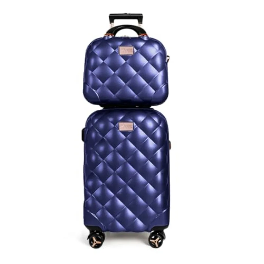 Expandable Hard Shell Luggage Set - ชุดกระเป๋าเดินทาง 2 ชิ้น ขนาด 14/20 นิ้ว