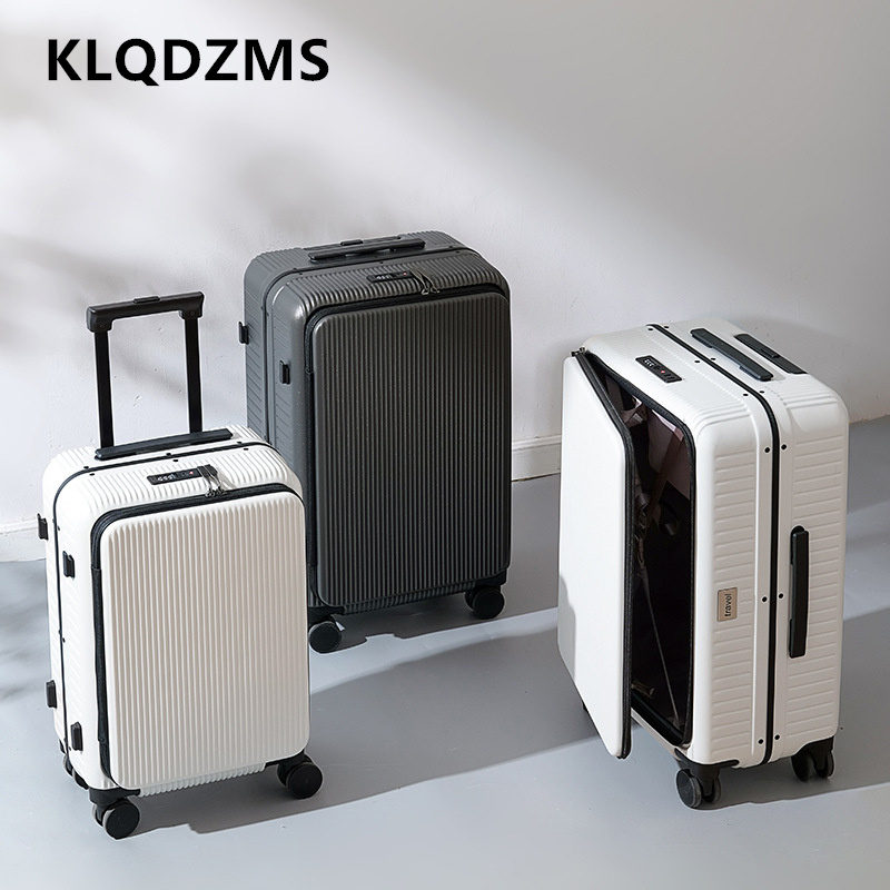 Front Opening Laptop Luggage 24 Inch - กระเป๋าเดินทางแบบล้อลาก KLQDZMS ขนาด 20