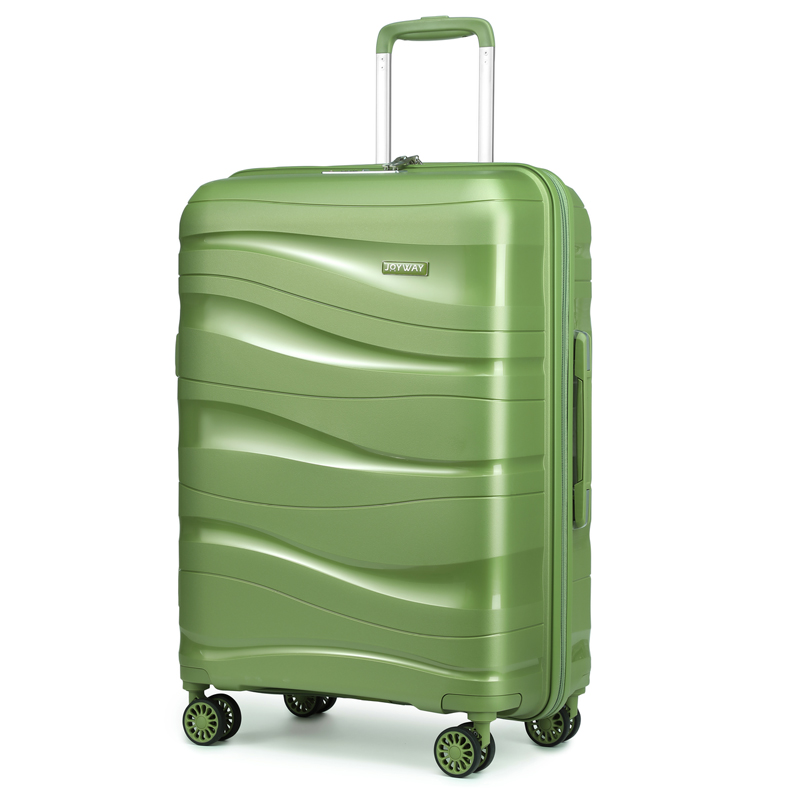 Expandable Hard Shell Luggage Set - ชุดกระเป๋าเดินทาง Melalenia กระเป๋าเดินทางแบบแข็ง PP แบบขยายได้พร้อมล้อปินเนอร์