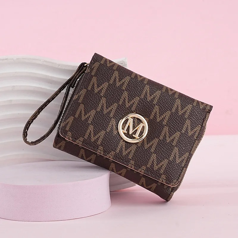 กระเป๋าสตางค์ซิปสามชั้นลายตัวอ - Wallets บทวิจารณ์และราคา