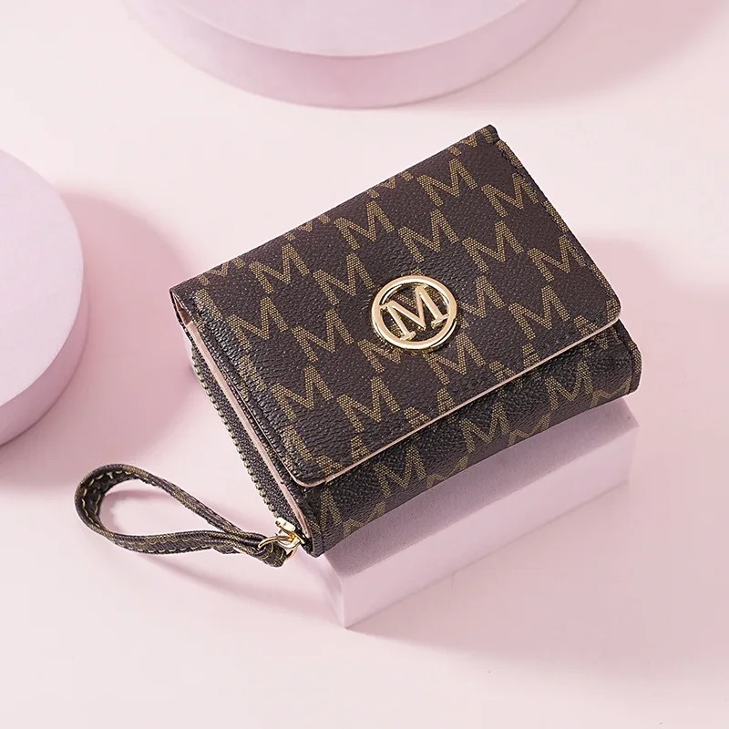 กระเป๋าสตางค์ซิปสามชั้นลายตัวอ - Wallets บทวิจารณ์และราคา