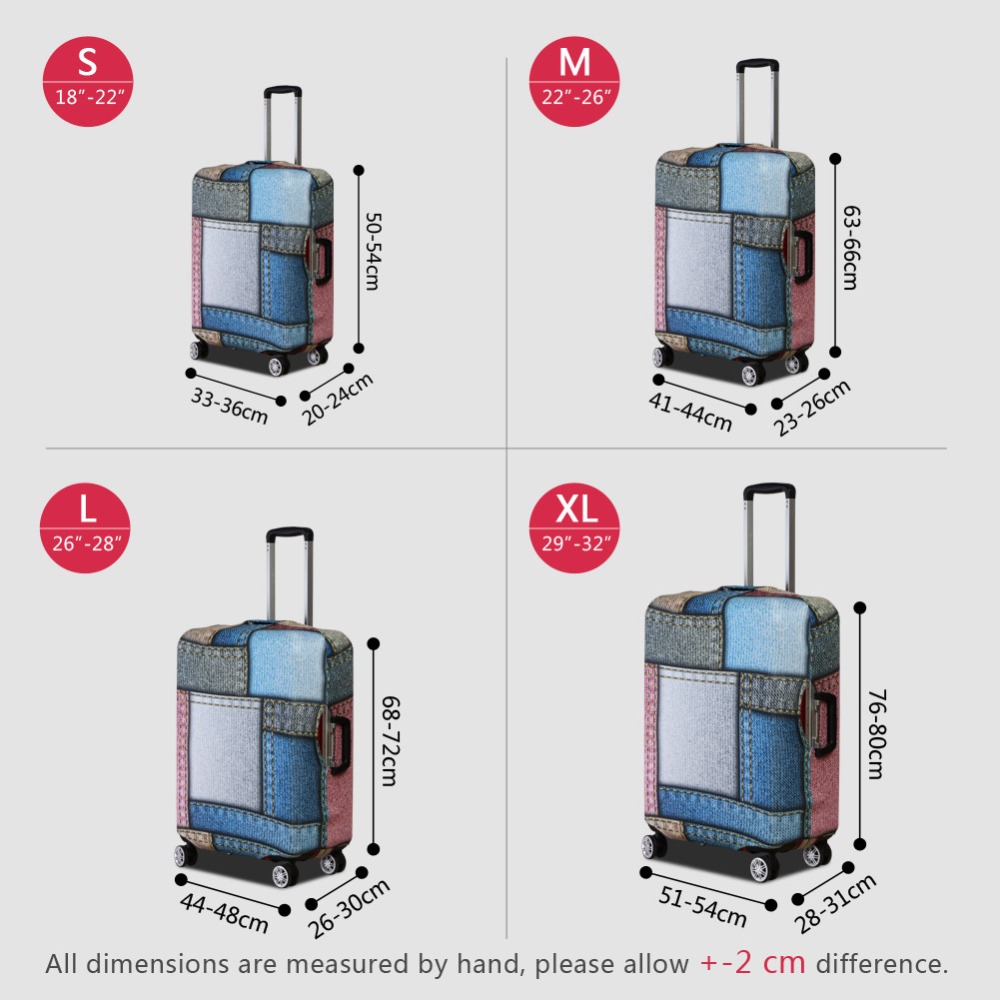 ผ้าคลุมกระเป๋าเดินทางซานตาคลอส - Waterproof Suitcase Cover Protector บทวิจารณ์และราคา