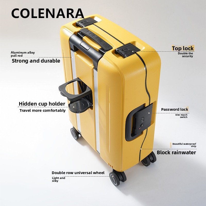กระเป๋าเดินทาง COLENARA ขนาด 2 - Spinner Wheel Rolling Suitcase 20 Inch บทวิจารณ์และราคา