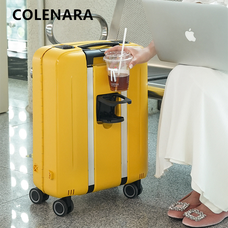 กระเป๋าเดินทาง COLENARA ขนาด 2 - Spinner Wheel Rolling Suitcase 20 Inch บทวิจารณ์และราคา