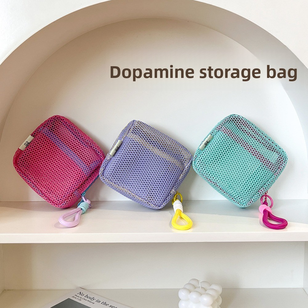 ใหม่กระเป๋าเก็บของสีโดปามีนควา - Cosmetic Bags บทวิจารณ์และราคา