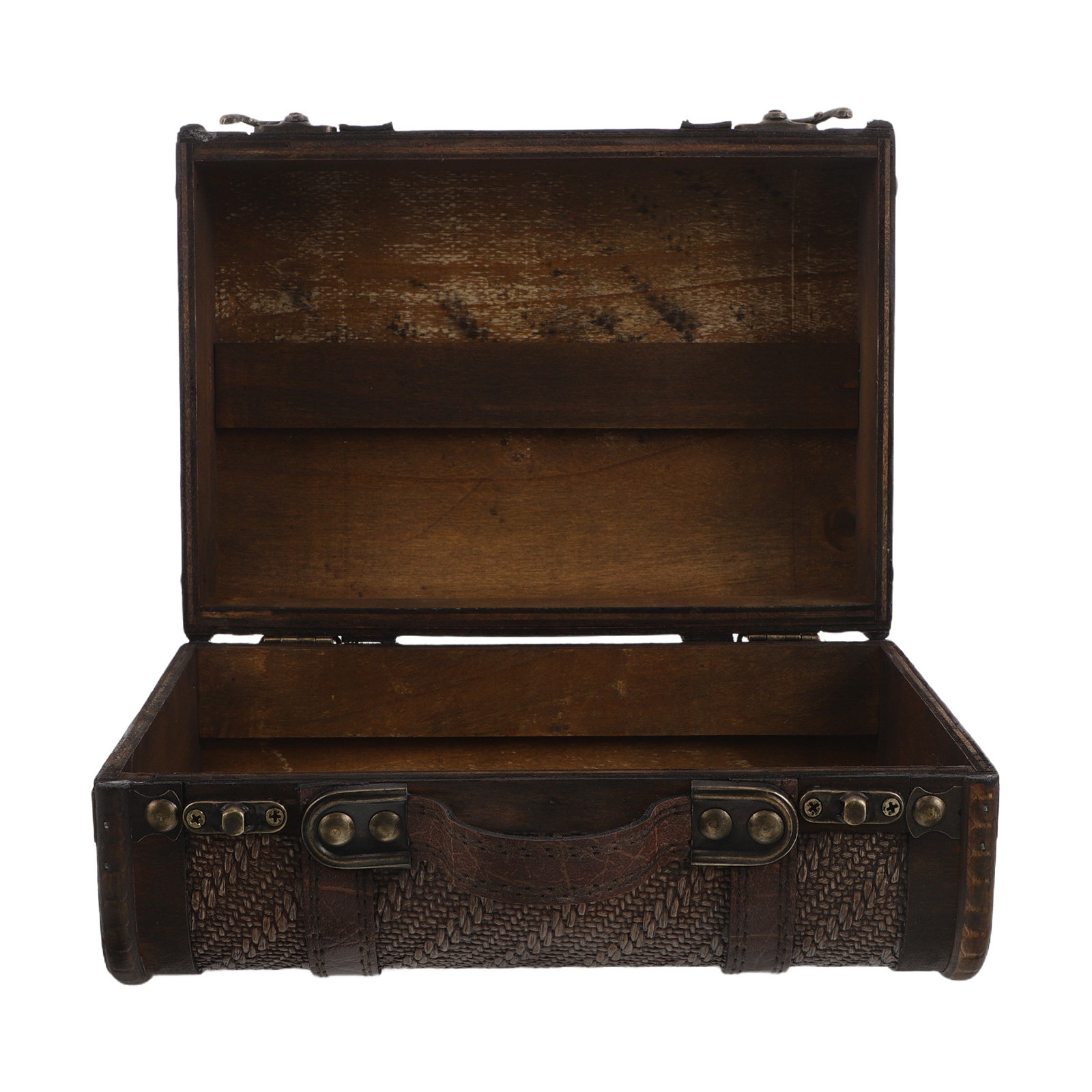 กล่องเก็บของตกแต่งสไตล์วินเทจท - Retro Vintage Trunk Suitcase บทวิจารณ์และราคา