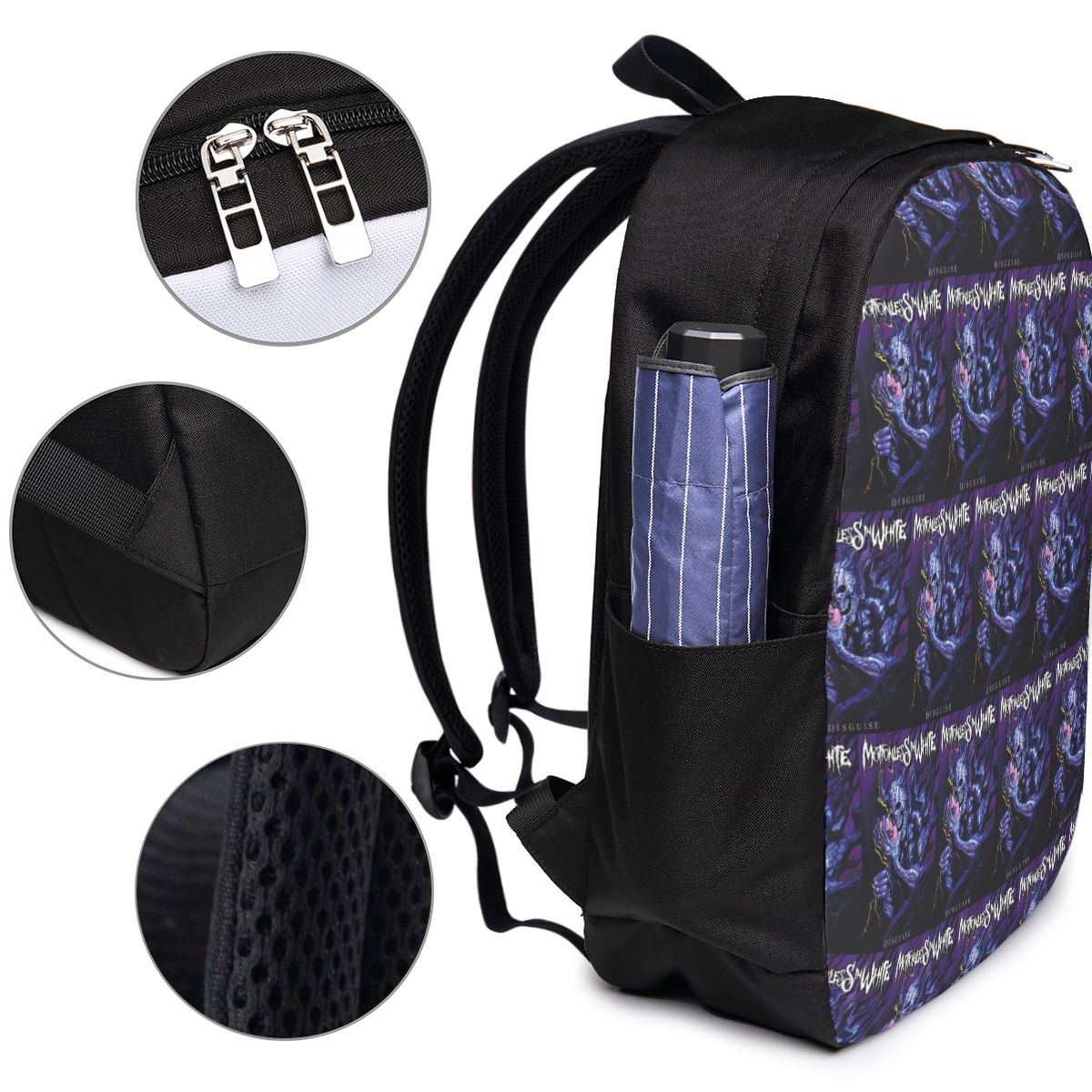กระเป๋าเป้สะพายหลังสีขาว Motio - Travel Bags บทวิจารณ์และราคา