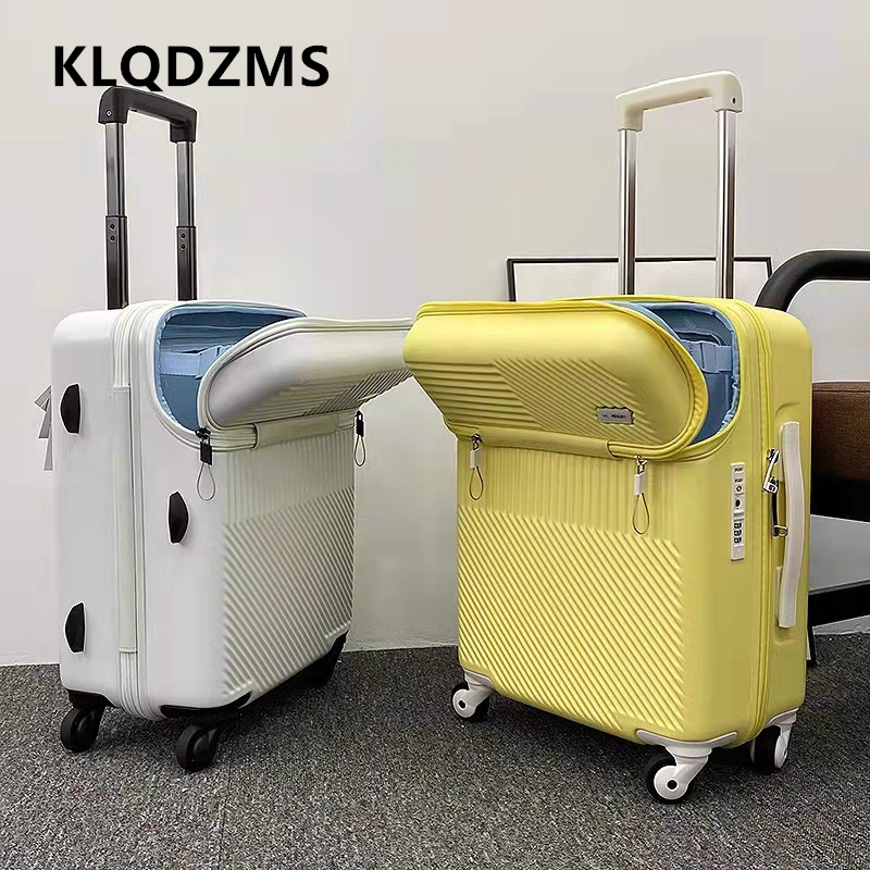กระเป๋าเดินทาง KLQDZMS ขนาด 20 - Front Opening Laptop Luggage 24 Inch บทวิจารณ์และราคา