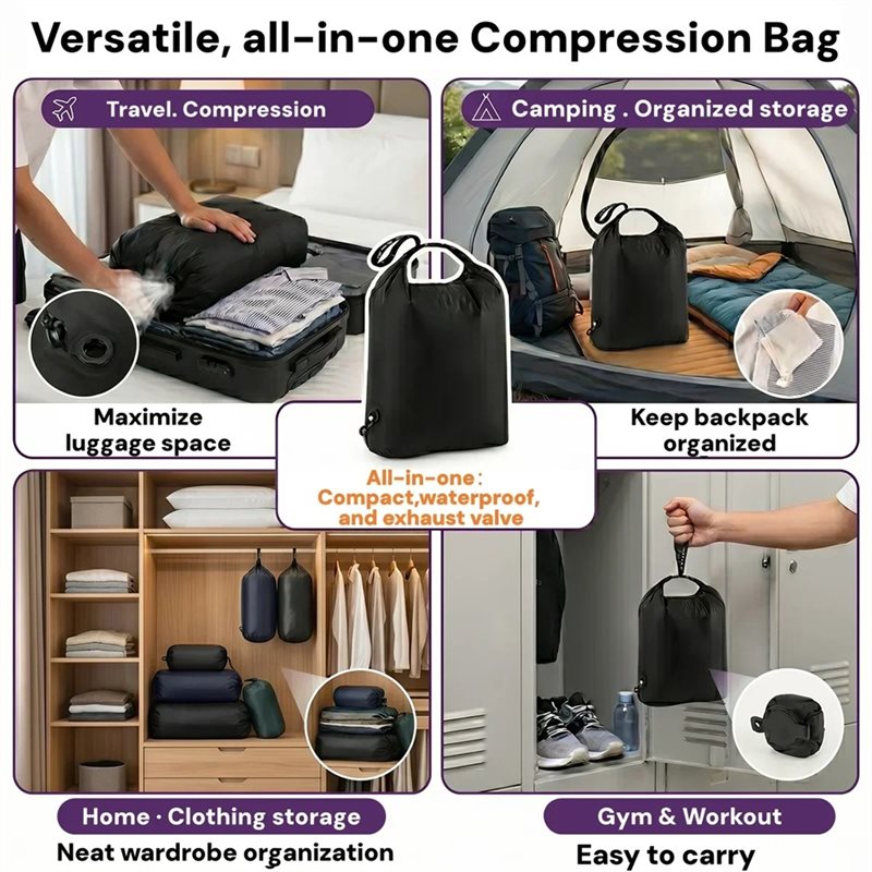 A25F-Reusables Clothes Organiz - Foldable Rolling Luggage Bag บทวิจารณ์และราคา