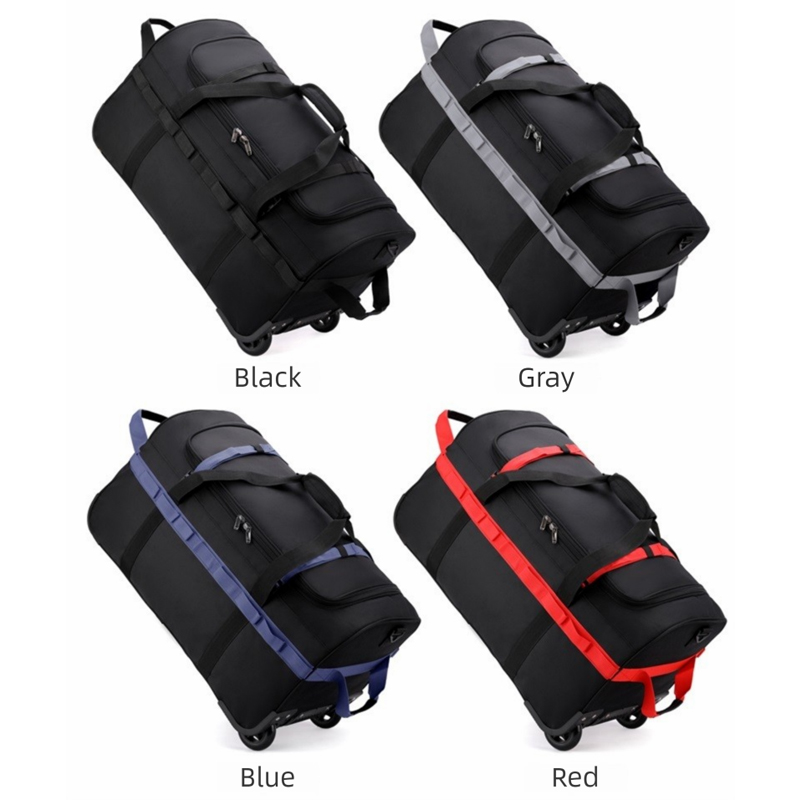 กระเป๋าเดินทางแบบมีล้อ ทนทาน ก - Foldable Rolling Luggage Bag บทวิจารณ์และราคา