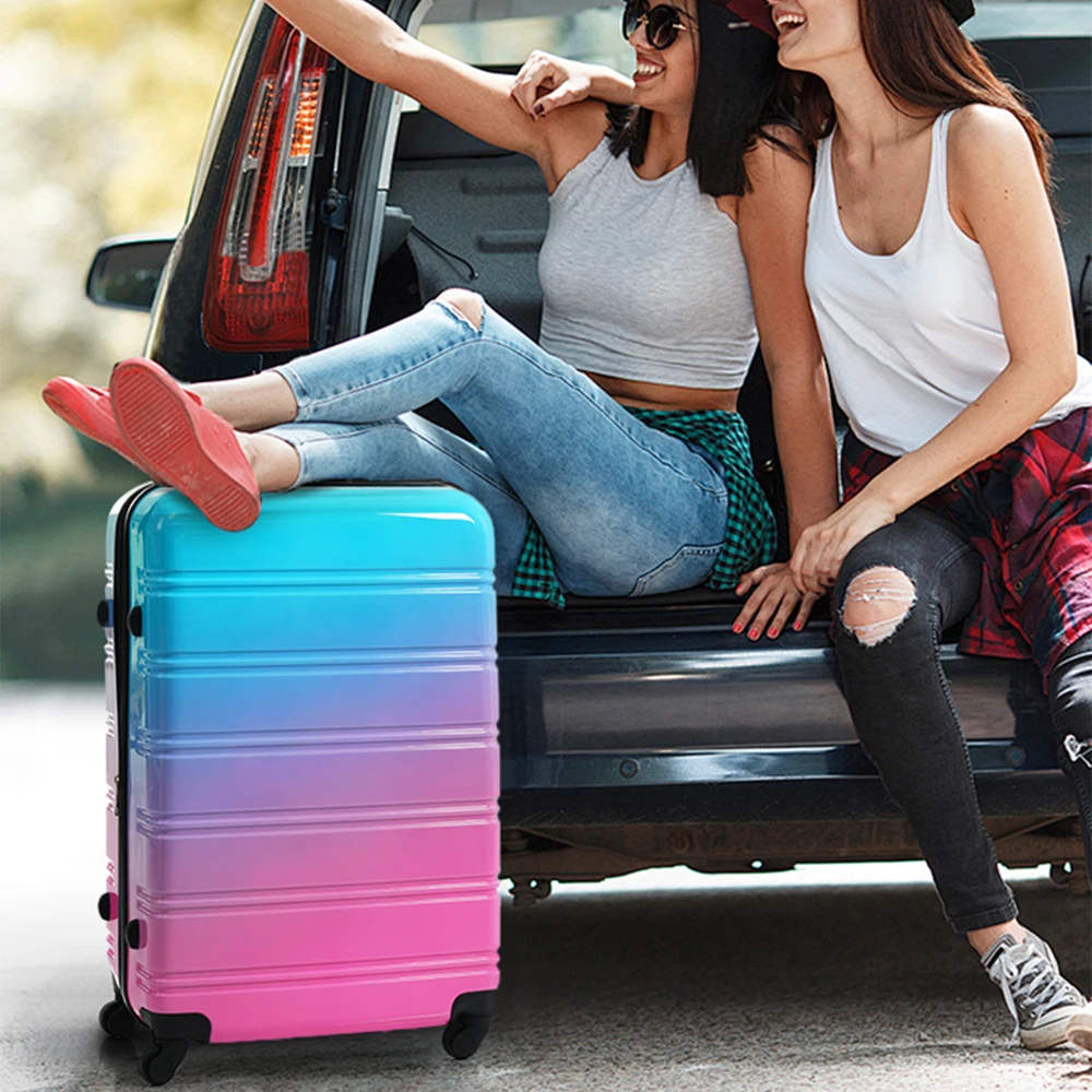 ชุดกระเป๋าเดินทางแบบแข็ง 3 ชิ้ - Expandable Hard Shell Luggage Set บทวิจารณ์และราคา