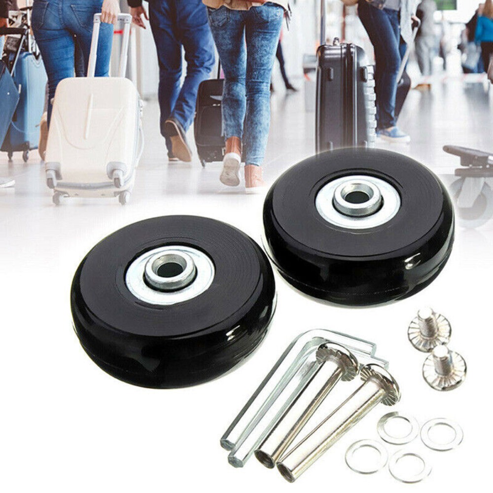 ล้อเลื่อนแบบเงียบขนาด 57-59 มม - Silent Replacement Luggage Wheels บทวิจารณ์และราคา