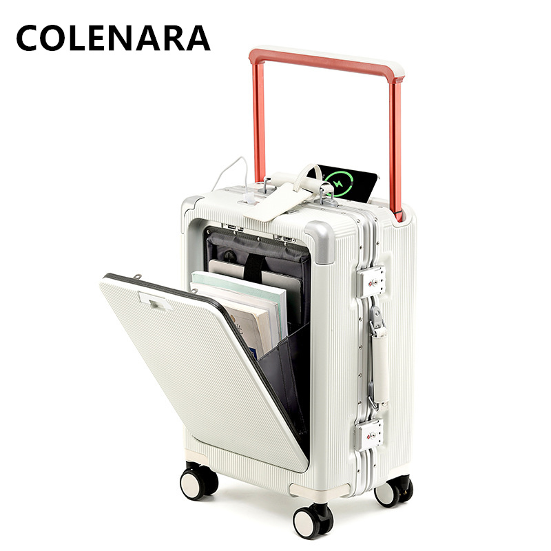 กระเป๋าเดินทาง COLENARA สำหรับ - Front Opening Laptop Luggage 24 Inch บทวิจารณ์และราคา