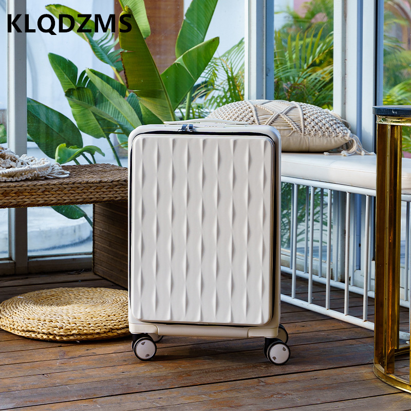 KLQDZMS กระเป๋าเดินทางเปิดด้าน - Front Opening Laptop Luggage 24 Inch บทวิจารณ์และราคา