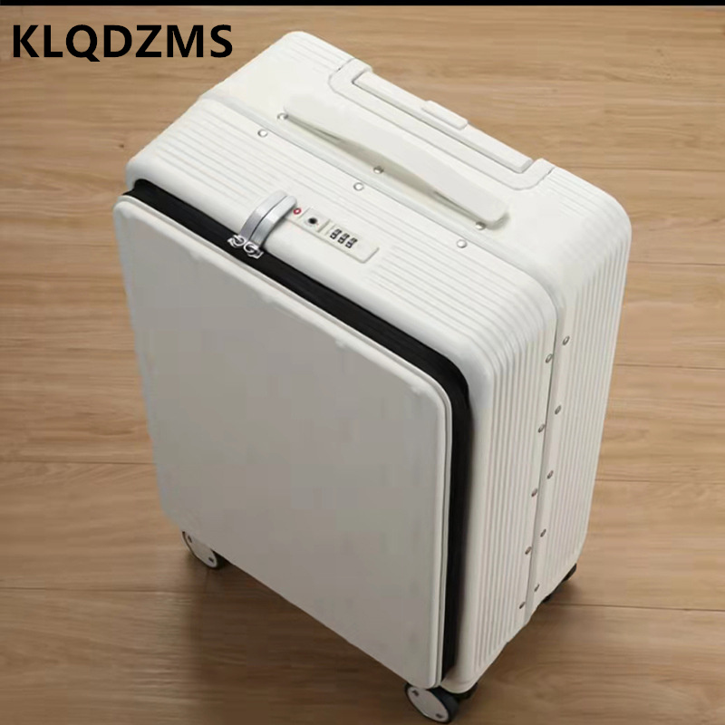 KLQDZMS กระเป๋าเดินทางเปิดด้าน - Front Opening Laptop Luggage 24 Inch บทวิจารณ์และราคา