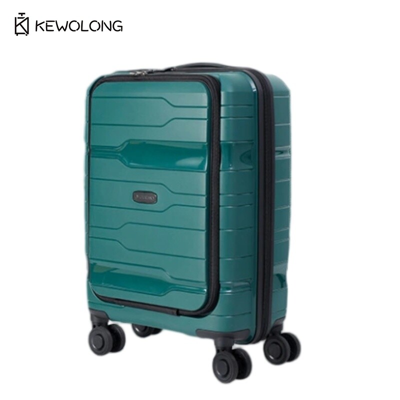 กระเป๋าเดินทางแบบเปิดด้านหน้าข - Cabin Size Lightweight Travel Trolley บทวิจารณ์และราคา
