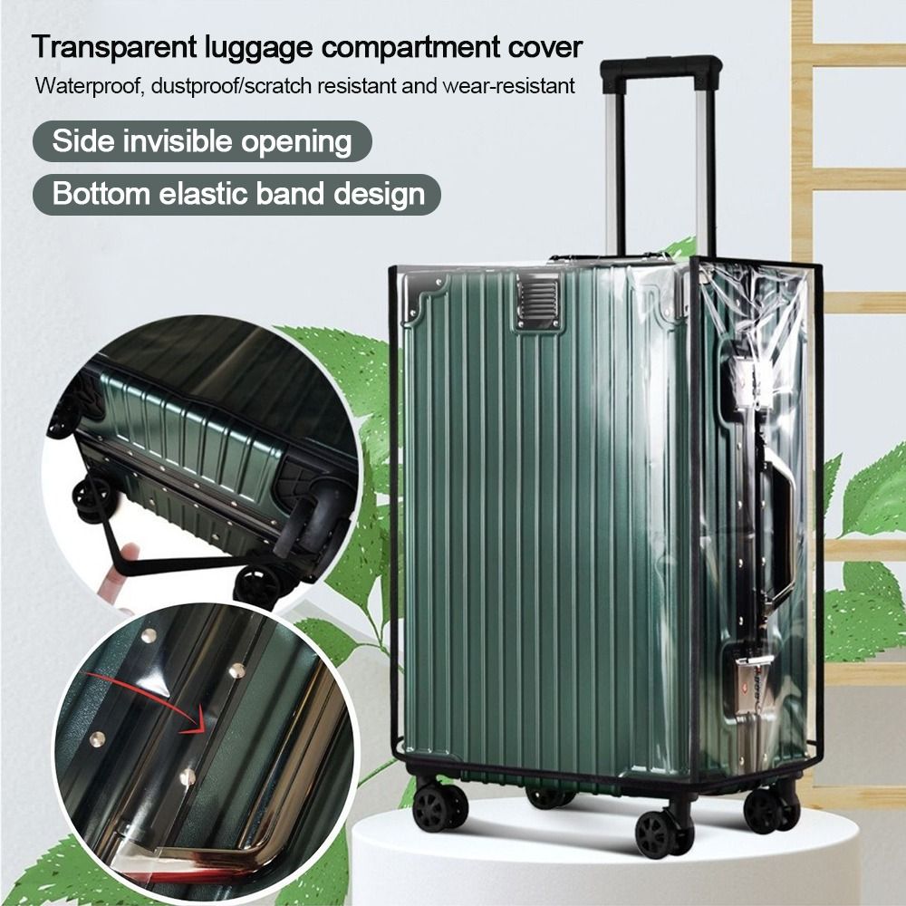 ฝาครอบป้องกันกระเป๋าเดินทางแบบ - Waterproof Suitcase Cover Protector บทวิจารณ์และราคา