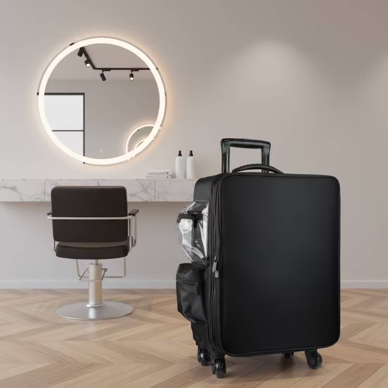 กระเป๋าเครื่องสำอางแบบมีล้อหมุ - Backpacks บทวิจารณ์และราคา