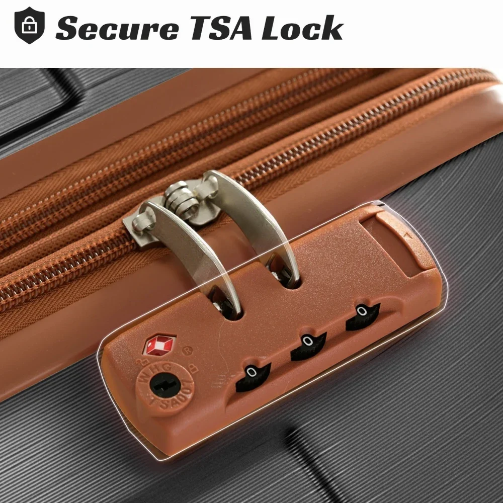 ชุดกระเป๋าเดินทาง 3 ชิ้น, กระเ - Expandable Hard Shell Luggage Set บทวิจารณ์และราคา