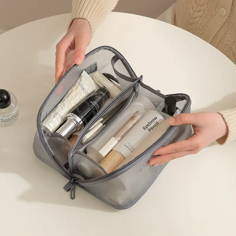 กระเป๋าเครื่องสำอางความจุขนาดใ - Cosmetic Bags บทวิจารณ์และราคา