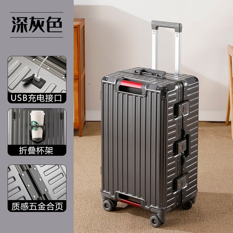 กระเป๋าเดินทางขนาดใหญ่ โครงอะล - Aluminum Frame Carry On Luggage บทวิจารณ์และราคา