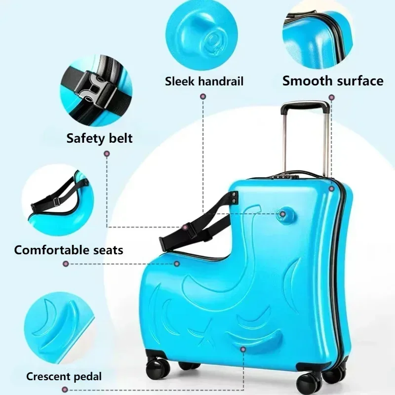 กระเป๋าเดินทางเด็กแบบมีล้อ สกู - Kids Ride On Suitcase Scooter บทวิจารณ์และราคา