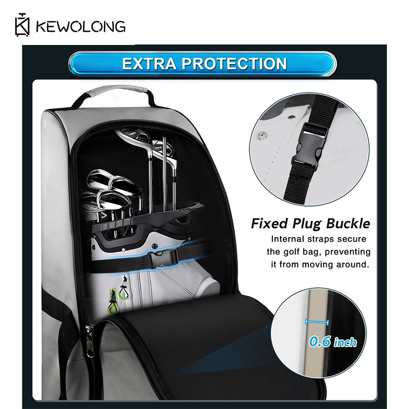 กระเป๋าเดินทางสำหรับกอล์ฟแบบให - Foldable Rolling Luggage Bag บทวิจารณ์และราคา