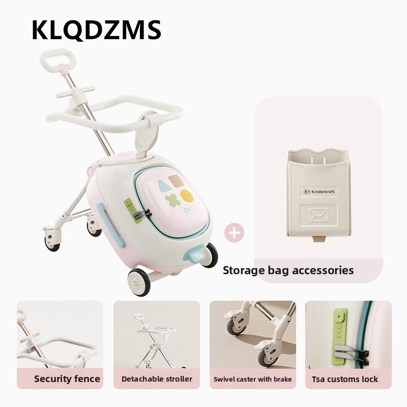 กระเป๋าเดินทางเด็กแบบล้อลาก KL - Spinner Wheel Rolling Suitcase 20 Inch บทวิจารณ์และราคา