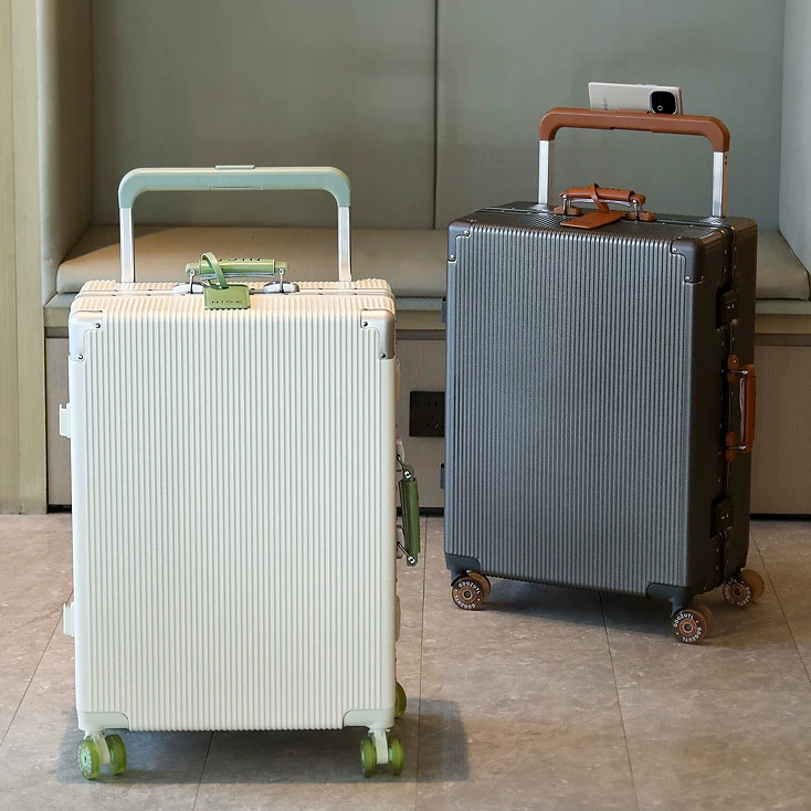 กระเป๋าเดินทางแบบมีหูจับกว้างพ - Spinner Wheel Rolling Suitcase 20 Inch บทวิจารณ์และราคา