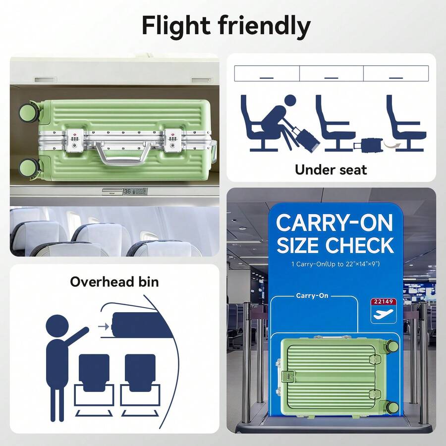 กระเป๋าเดินทาง Tidal Flash ขนา - Front Opening Laptop Luggage 24 Inch บทวิจารณ์และราคา