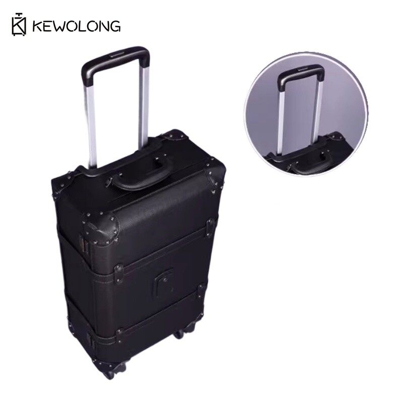 ชุดกระเป๋าเดินทางวินเทจ 20 24  - Retro Vintage Trunk Suitcase บทวิจารณ์และราคา
