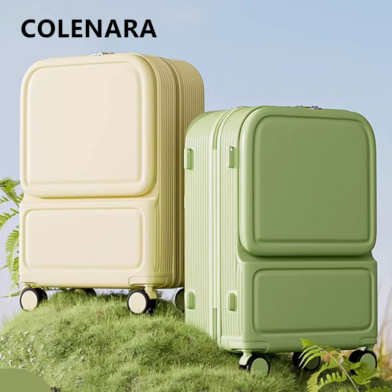 กระเป๋าเดินทาง COLENARA ABS+PC - Front Opening Laptop Luggage 24 Inch บทวิจารณ์และราคา