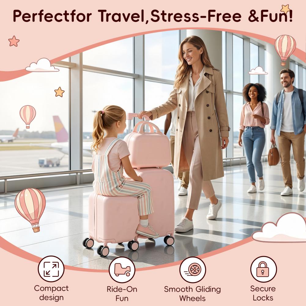 รถสกู๊ตเตอร์สำหรับเด็ก ขนาด 20 - Kids Ride On Suitcase Scooter บทวิจารณ์และราคา