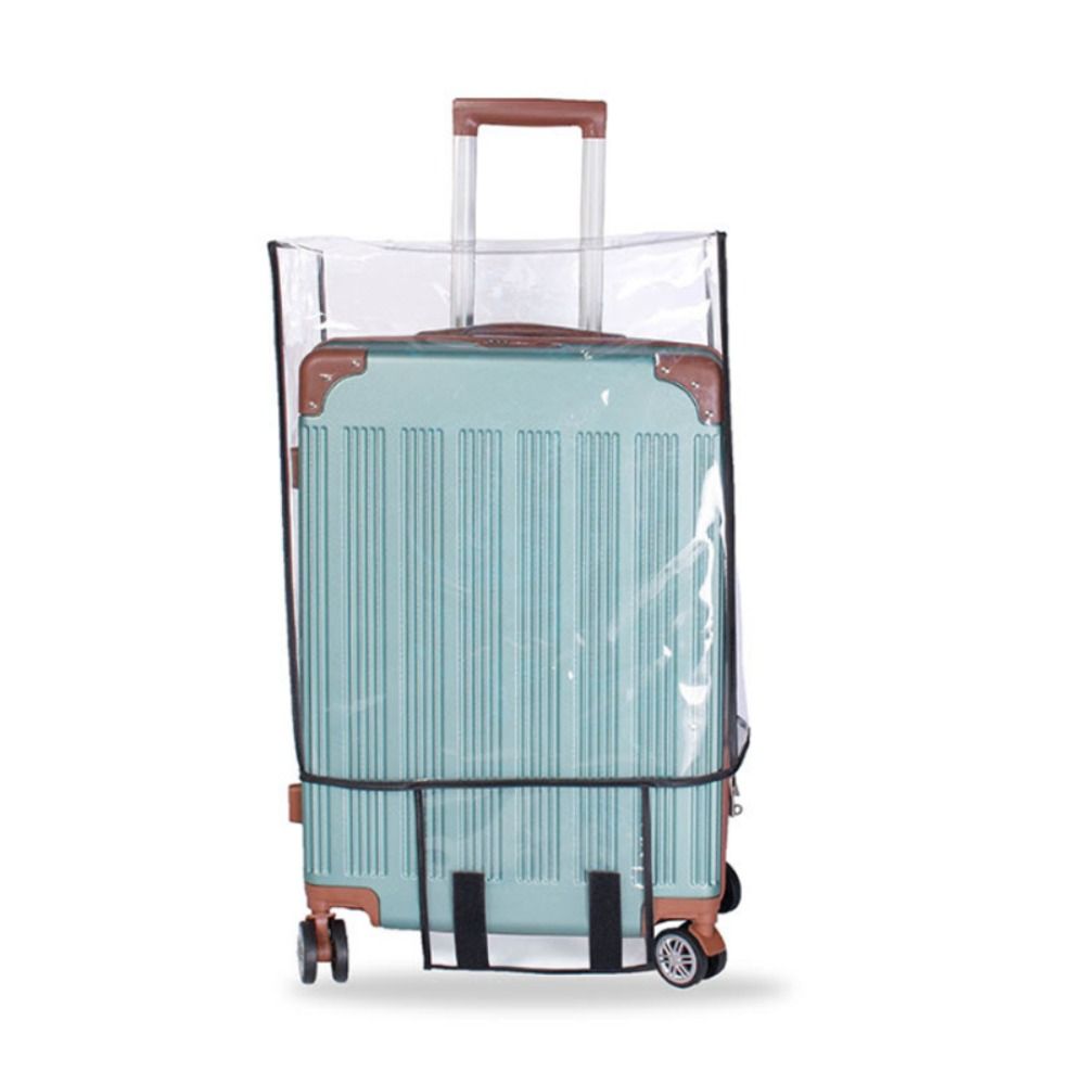 ปลอกคลุมกระเป๋าเดินทางแบบใส PV - Waterproof Suitcase Cover Protector บทวิจารณ์และราคา