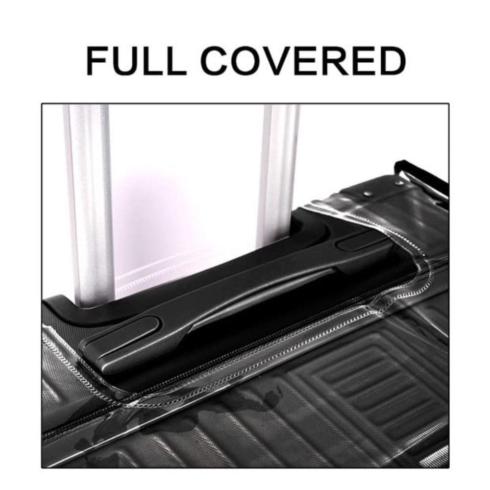 ปลอกคลุมกระเป๋าเดินทางแบบใส PV - Waterproof Suitcase Cover Protector บทวิจารณ์และราคา